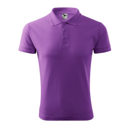 Polo homme Pique Polo 203 - violet