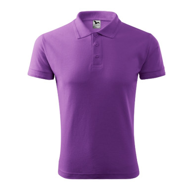 Polo homme Pique Polo 203 - violet
