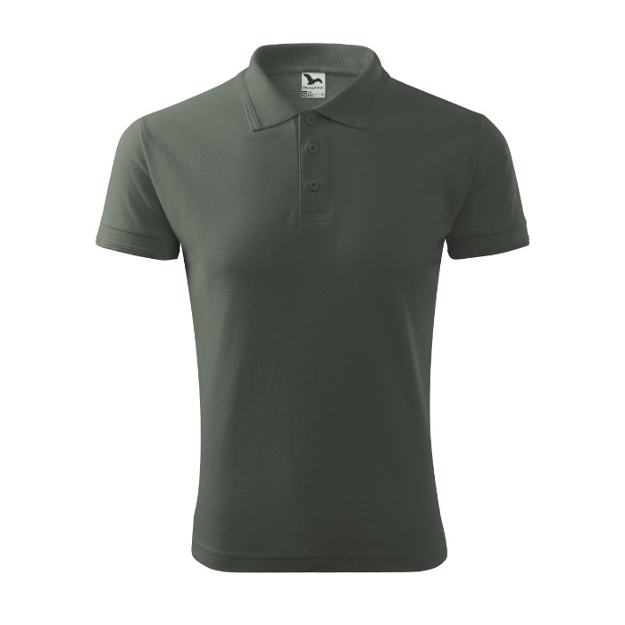 Polo homme Pique Polo 203 - castor gray