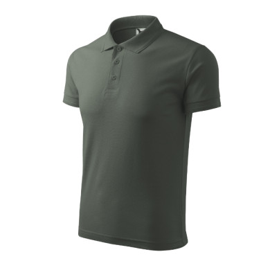 Polo homme Pique Polo 203 - castor gray