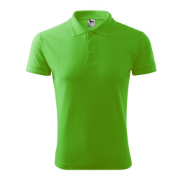 Polo homme Pique Polo 203 - vert pomme