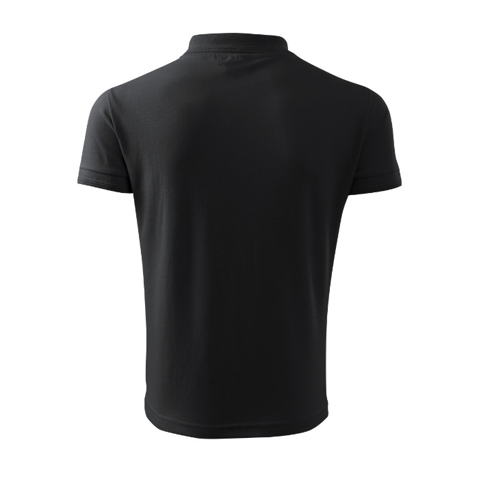 Polo homme Pique Polo 203 - ebony gray