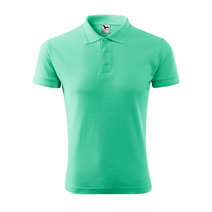 Polo homme Pique Polo 203 - vert menthe