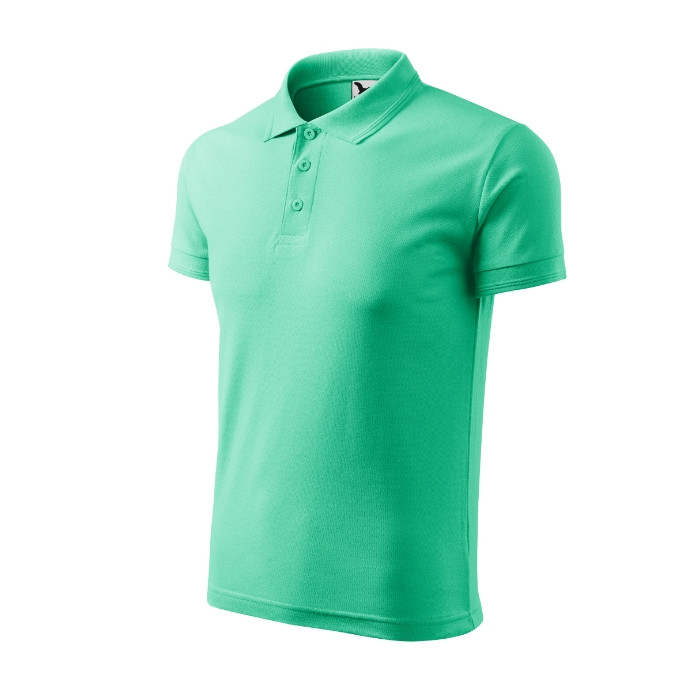 Polo homme Pique Polo 203 - vert menthe
