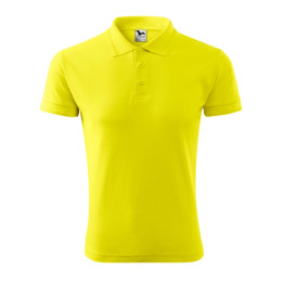 Polo homme Pique Polo 203 - jaune citron