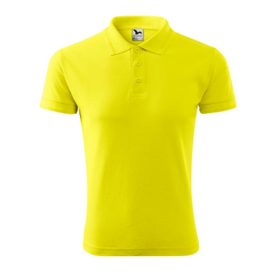 Polo homme Pique Polo 203 - jaune citron