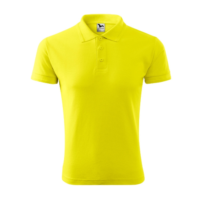 Polo homme Pique Polo 203 - jaune citron
