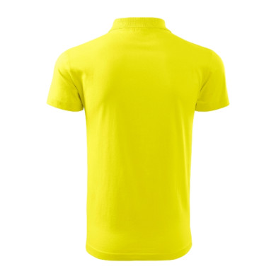 Polo homme Pique Polo 203 - jaune citron