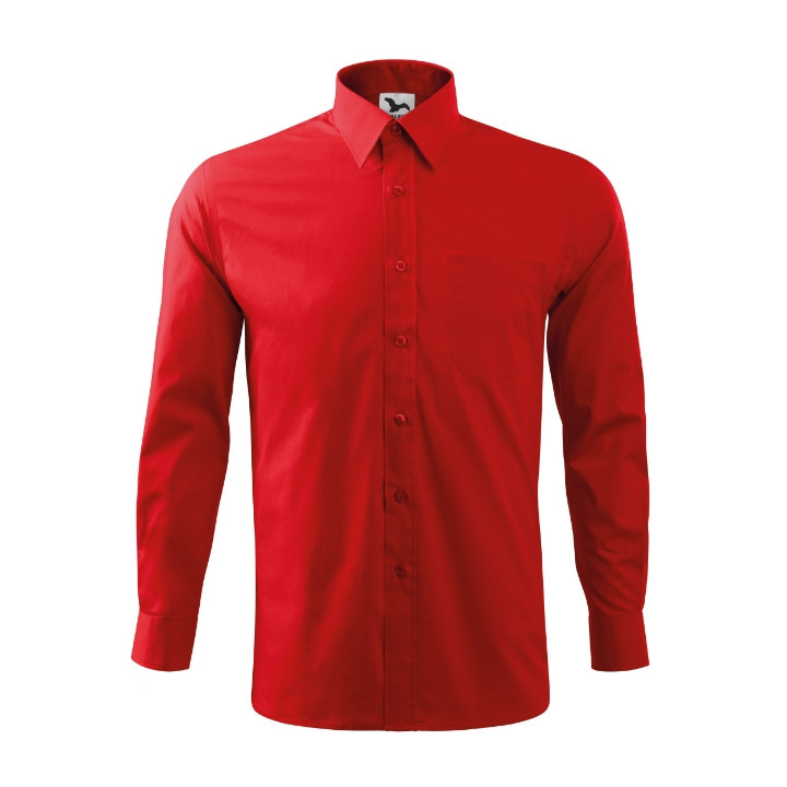 Chemise homme Style LS 209 - rouge