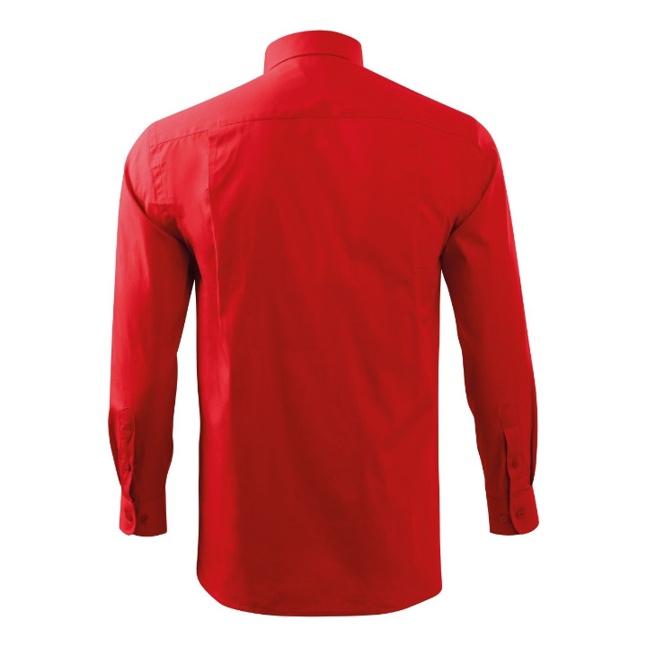 Chemise homme Style LS 209 - rouge