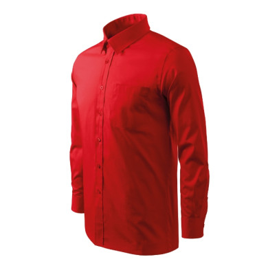 Chemise homme Style LS 209 - rouge