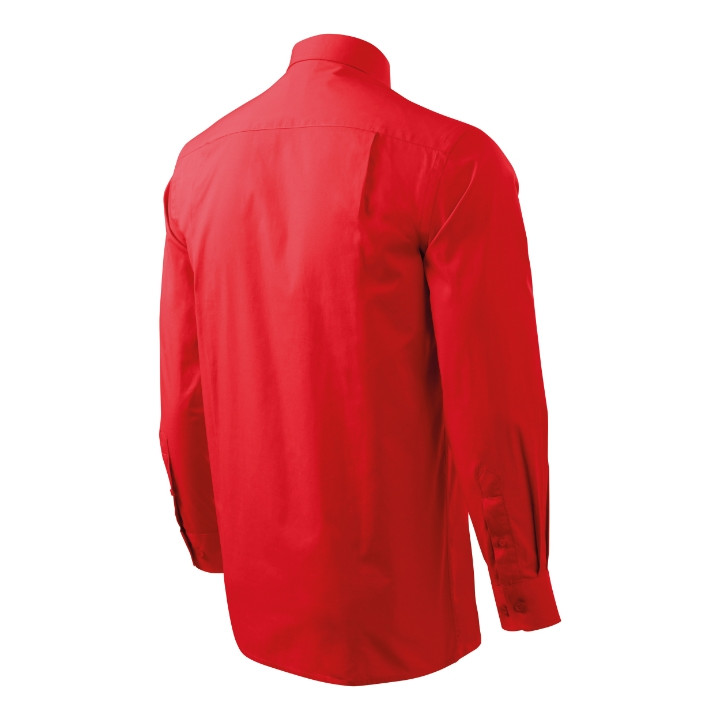 Chemise homme Style LS 209 - rouge