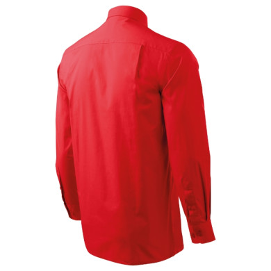 Chemise homme Style LS 209 - rouge