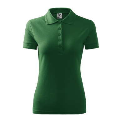 Polo femme Pique Polo 210 - vert bouteille