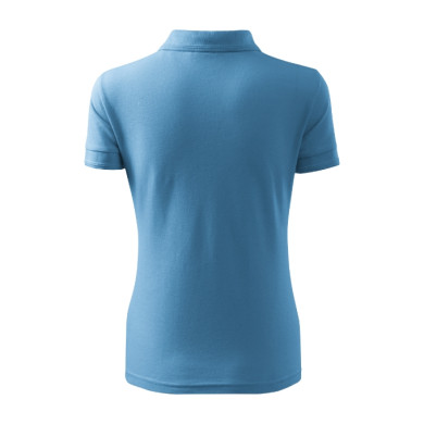 Polo femme Pique Polo 210 - bleu azur