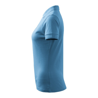 Polo femme Pique Polo 210 - bleu azur