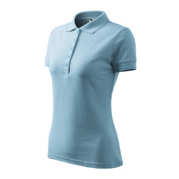 Polo femme Pique Polo 210 - bleu ciel