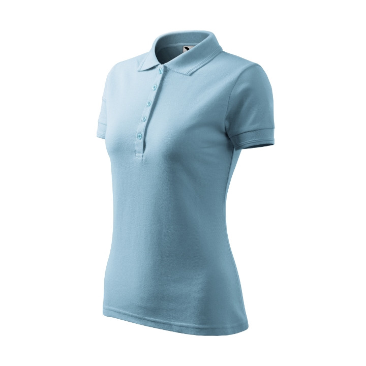 Polo femme Pique Polo 210 - bleu ciel
