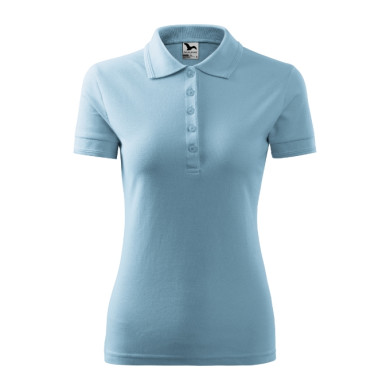 Polo femme Pique Polo 210 - bleu ciel