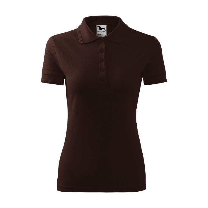 Polo femme Pique Polo 210 - café