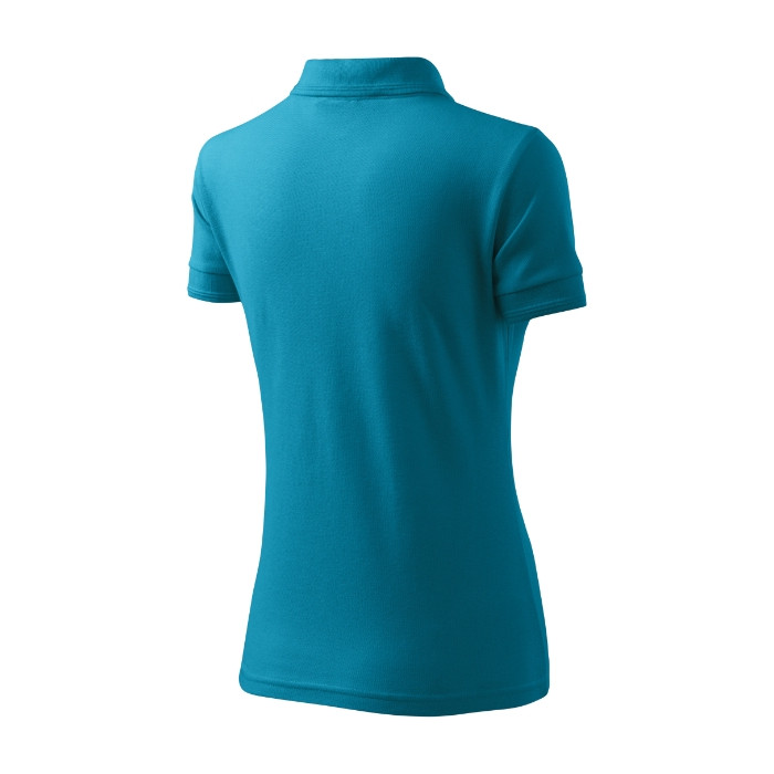 Polo femme Pique Polo 210 - turquoise foncé