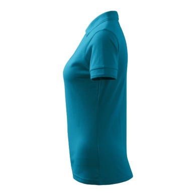 Polo femme Pique Polo 210 - turquoise foncé