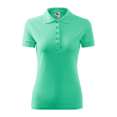 Polo femme Pique Polo 210 - vert menthe