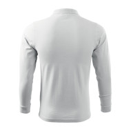 Polo homme Single J. LS 211 - blanc