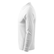 Polo homme Single J. LS 211 - blanc