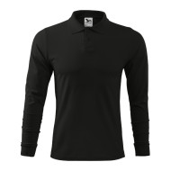 Polo homme Single J. LS 211 - noir
