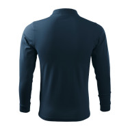 Polo homme Single J. LS 211 - bleu marine