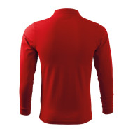 Polo homme Single J. LS 211 - rouge