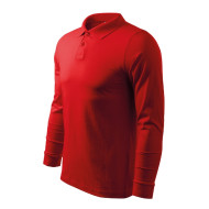 Polo homme Single J. LS 211 - rouge