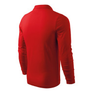 Polo homme Single J. LS 211 - rouge