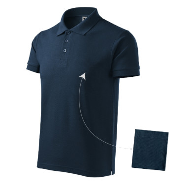 Polo homme Cotton 212 - bleu marine