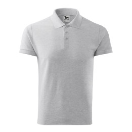 Polo homme Cotton 212 - gris chiné clair