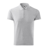 Polo homme Cotton 212 - gris chiné clair