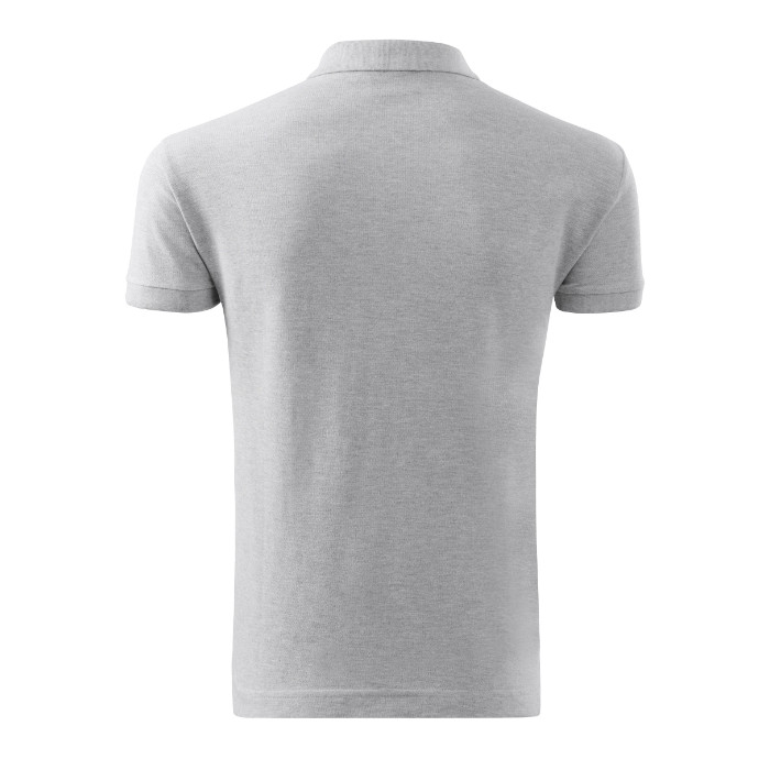 Polo homme Cotton 212 - gris chiné clair