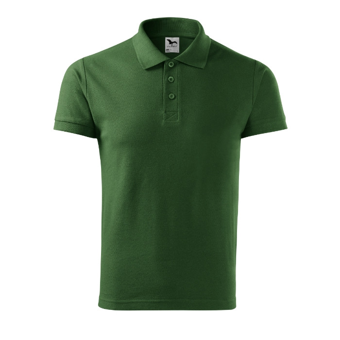 Polo homme Cotton 212 - vert bouteille