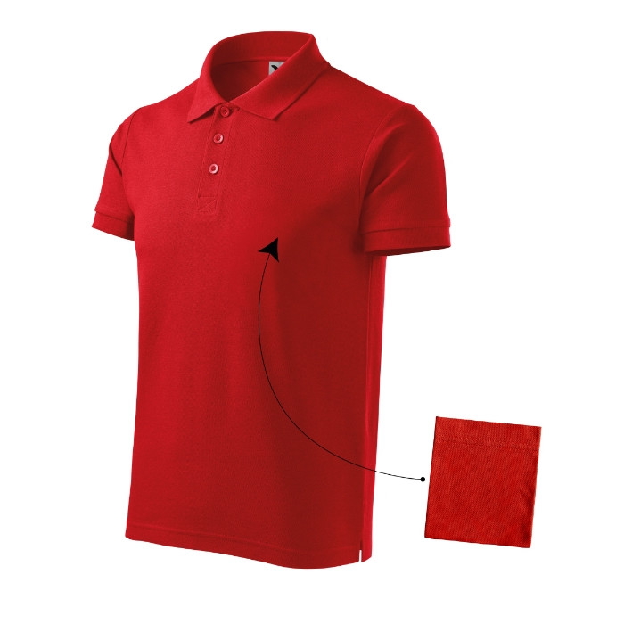 Polo homme Cotton 212 - rouge