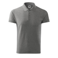 Polo homme Cotton 212 - gris chiné foncé