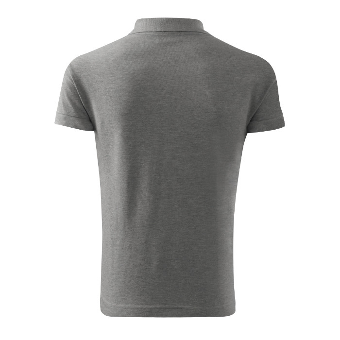 Polo homme Cotton 212 - gris chiné foncé