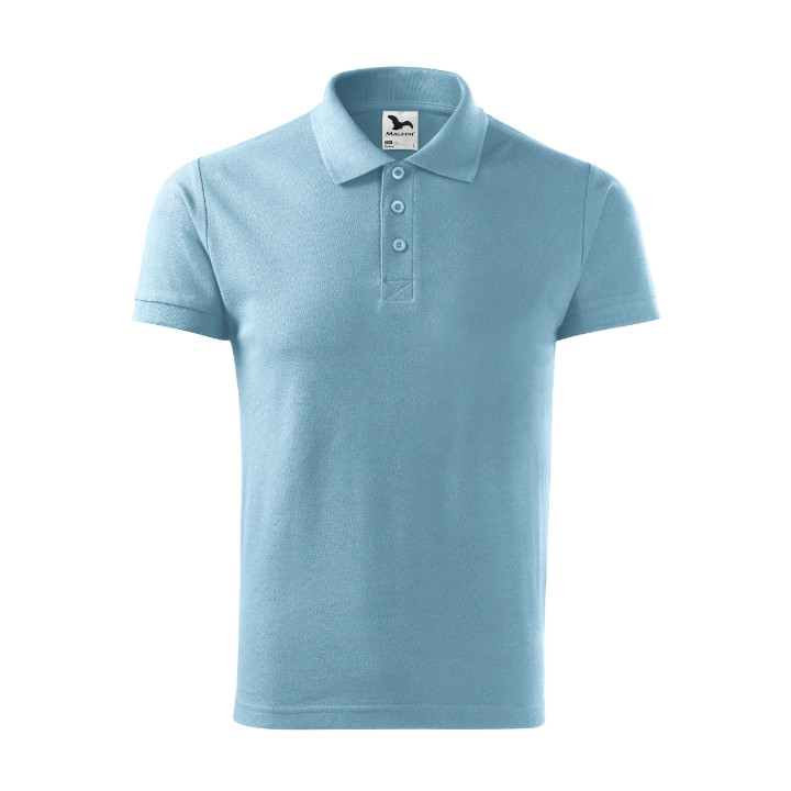 Polo homme Cotton 212 - bleu ciel