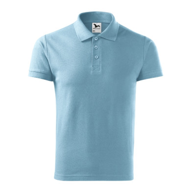 Polo homme Cotton 212 - bleu ciel