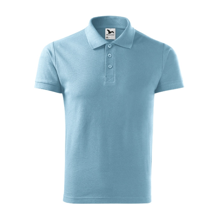 Polo homme Cotton 212 - bleu ciel