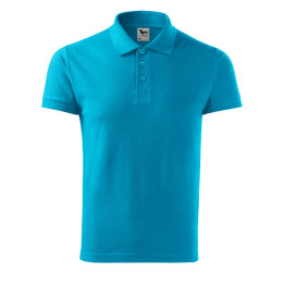 Polo homme Cotton 212 - turquoise
