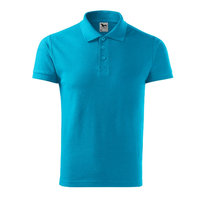 Polo homme Cotton 212 - turquoise
