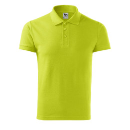 Polo homme Cotton 212 - lime