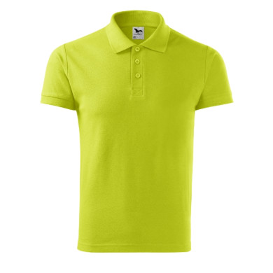 Polo homme Cotton 212 - lime