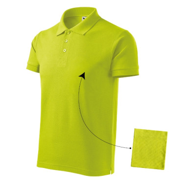 Polo homme Cotton 212 - lime
